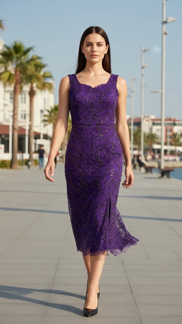 Evening Dress 26233 in Black, view 9